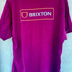 Brand: brixton 
Size: XL 
Color: Burgundy
